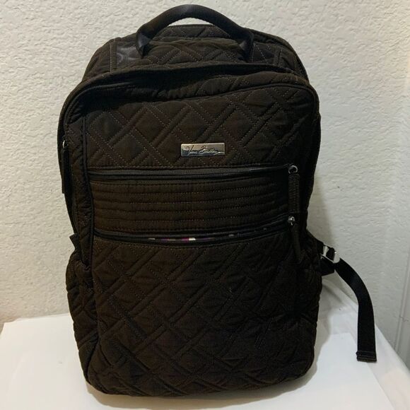 Vera Bradley backpack in Dark brown 18” x 14” main image 7
